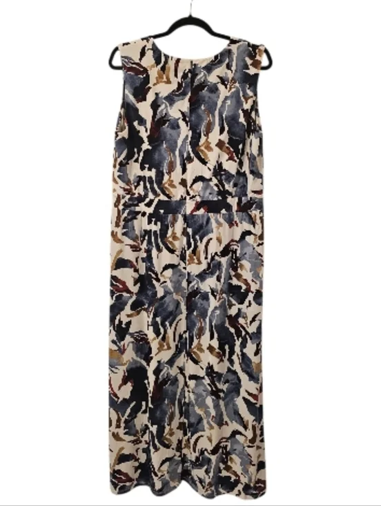 Multi-Coloured Chico's Women's Sleeveless Shirred Neck Maxi Dress - Picture 4 of 12